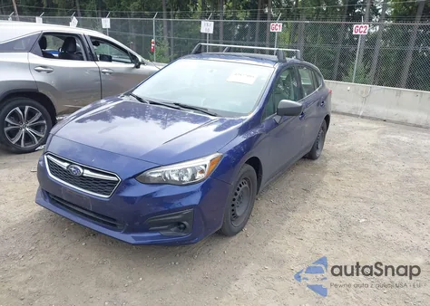2017 Subaru Impreza 2.0I from USA, damaged, VIN 4S3GTAA63H1742221